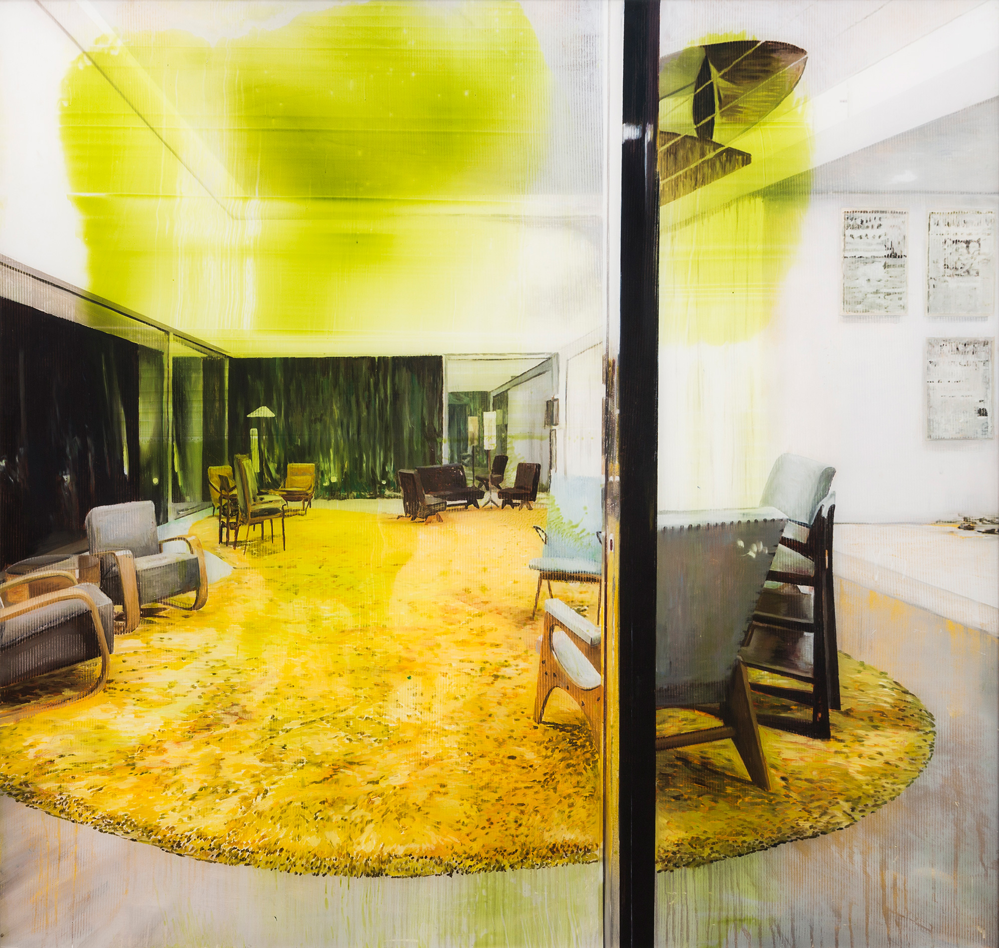 The-Yellow-Carpet-2015-oil-on-plexiglass-140X150cm